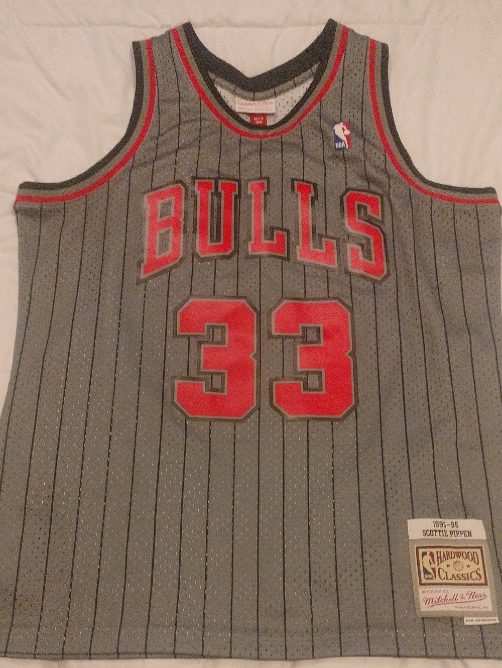Scootie Pippen Authentic Jersey
